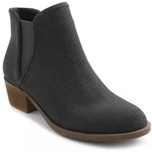 Ankle Booties in Dark Grey